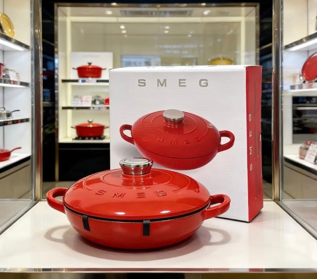 SMEG Red Casserole